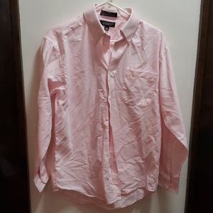 Men's pink button down